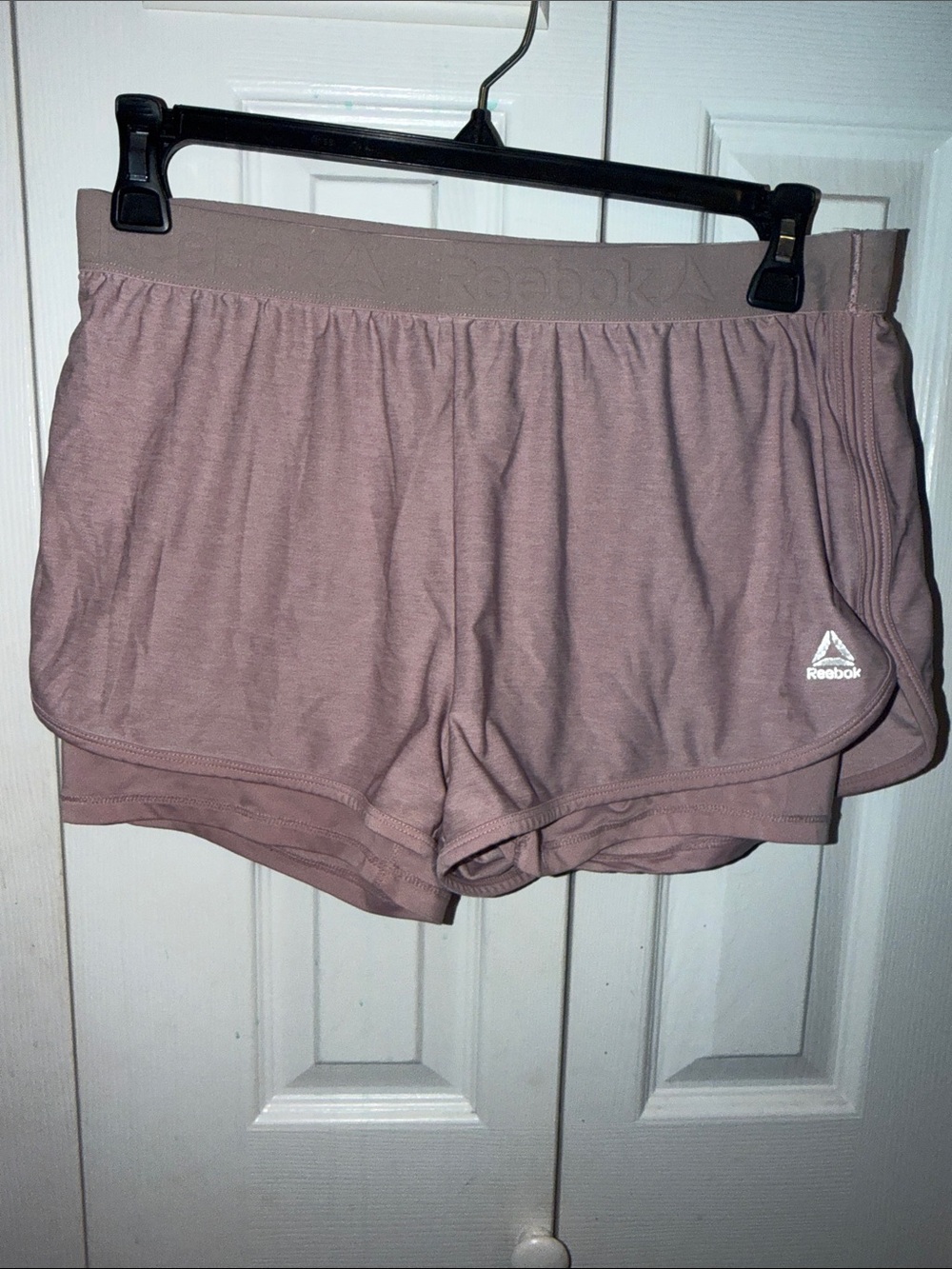 Reebok Women's Mauve Athletic Shorts